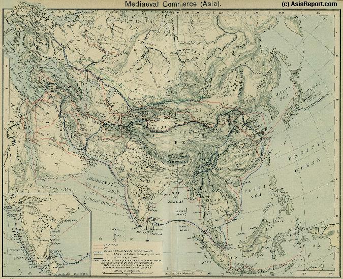 View the Land & Maritime Silk Road (of the Yuan Dynasty Era)