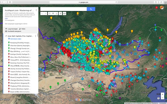 Click to go to Full Map of Mongolia & all Mongolian Territories