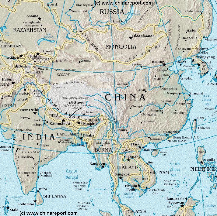 Click Map to Zoom to Asia Entire !!