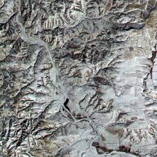 Click Map to View Satellite Image of Mutianyu Great Wall of China Site