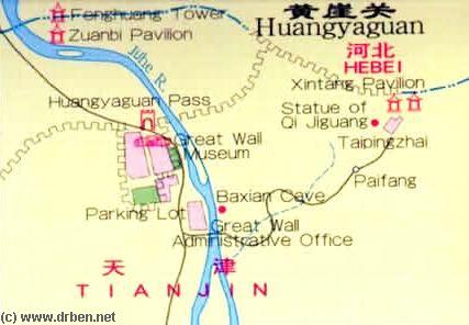 Click Map to go to HuangYaGuan Site !!