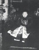 Child-Emperor Pu Yi on his Throne